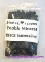 Tourmaline Pebble Minertal / หินก้อนกรวดทัวร์มาลีน [74275]